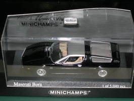 Maserati Bora 1972 schwarz * Minichamps 1:43