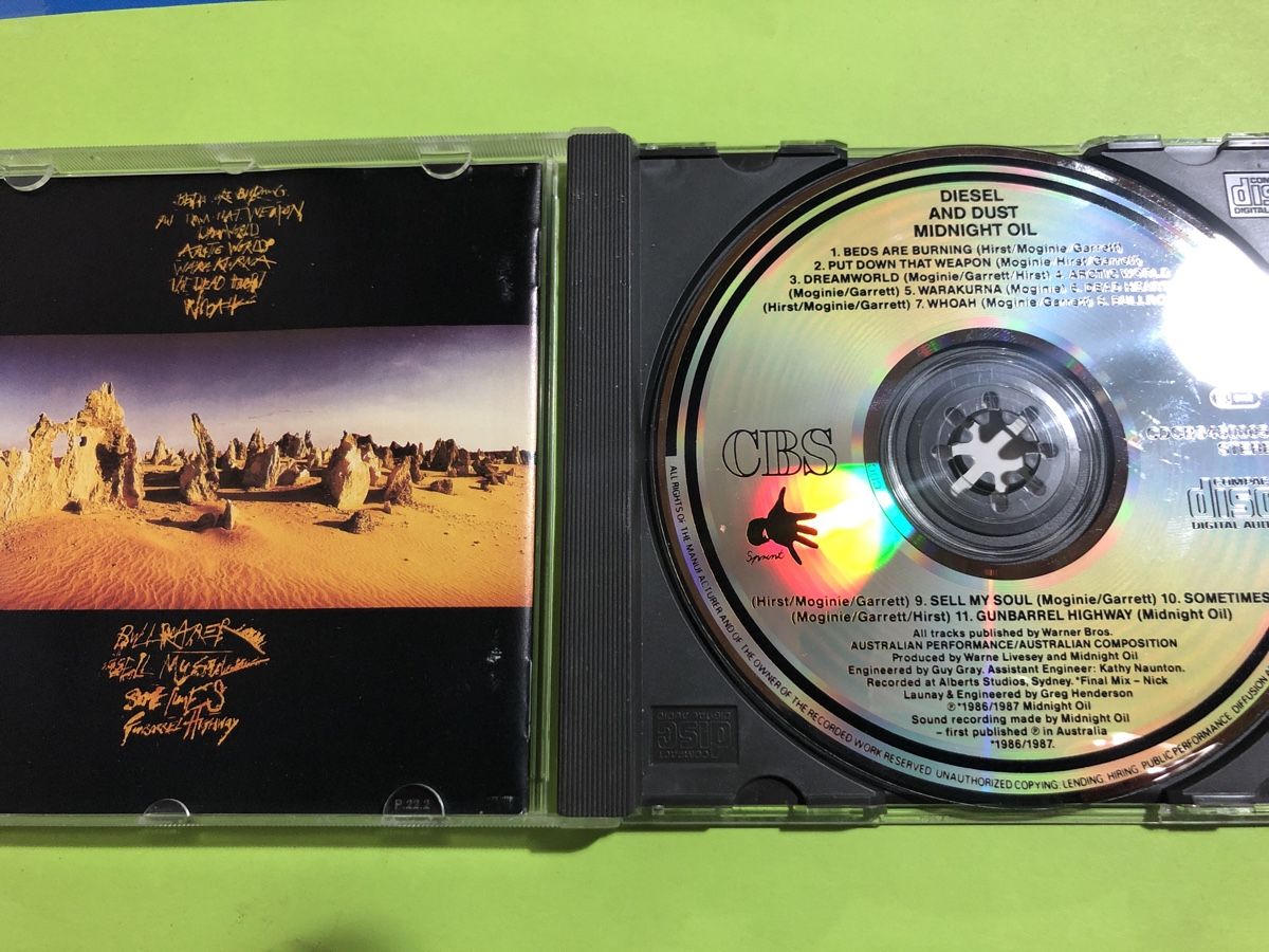 CD: Midnight Oil - Diesel and Dust – Usato da Flaach venduto da rubo7 1