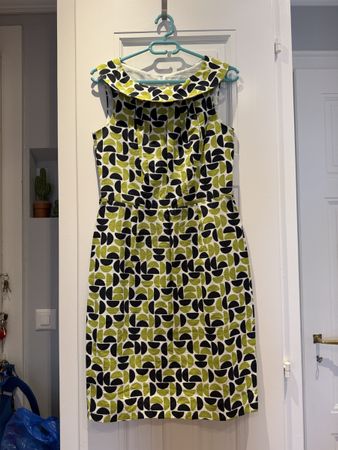 Vintage printed dress size 38
