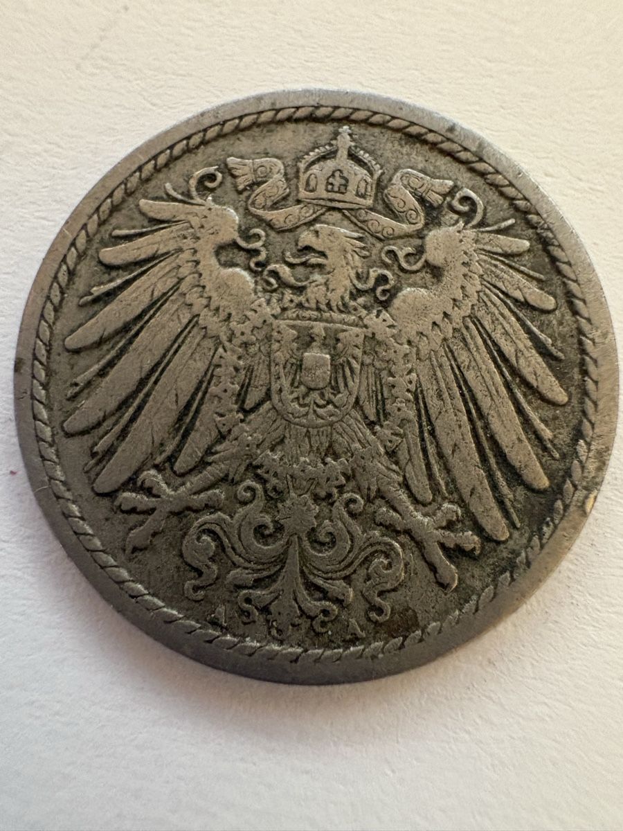 Tutti le monete: 5 deutsches reich 1908 – Usato da Murten venduto da Tzaugg 5
