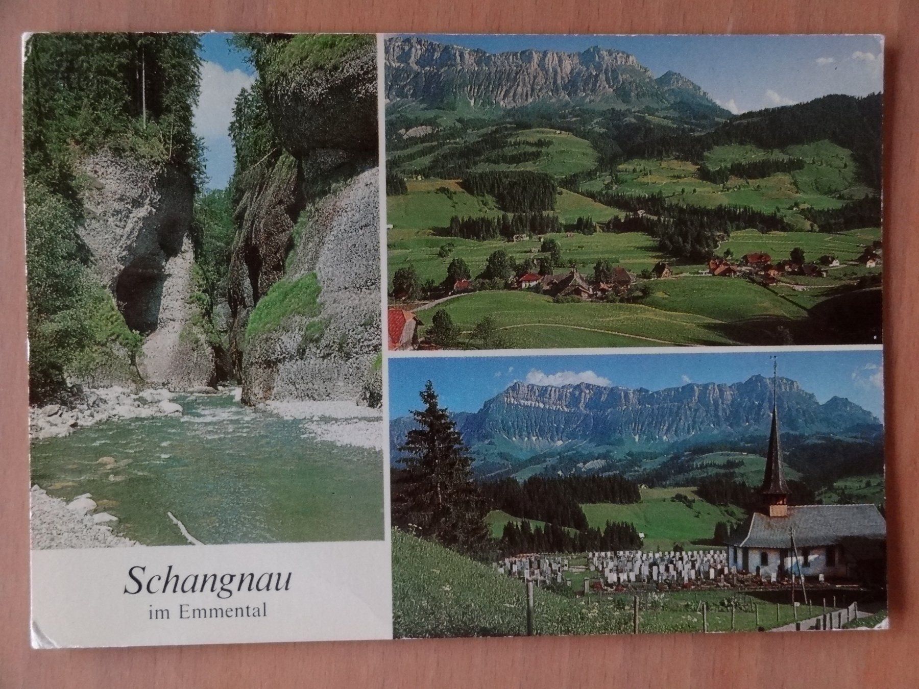Cartoline postali: Schangnau im Emmental - BE - 1983 – Usato da St Léonard venduto da Riglin