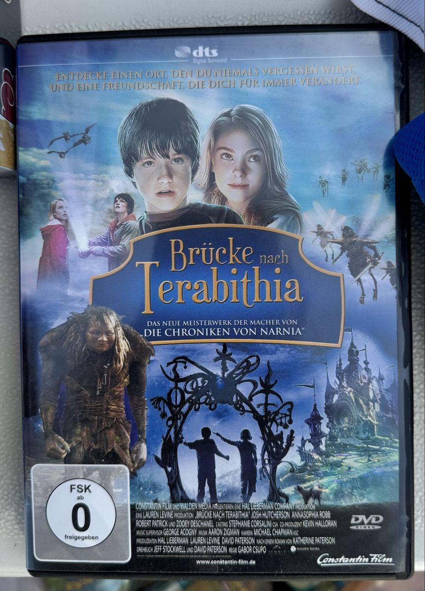 Tutti i DVDs: Brücke nach Terabithia DVD – Nuovo (secondo la descrizione) da Itingen venduto da miriampetrucci