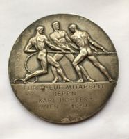 1954 Grosse Medaille für treue Mitarbeit 70 mm