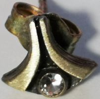 Ohrstecker Bergkristall Silber 925(OS26)