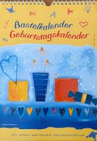 Geburtstagskalender - Bastelkalender mit Notizkalendarium