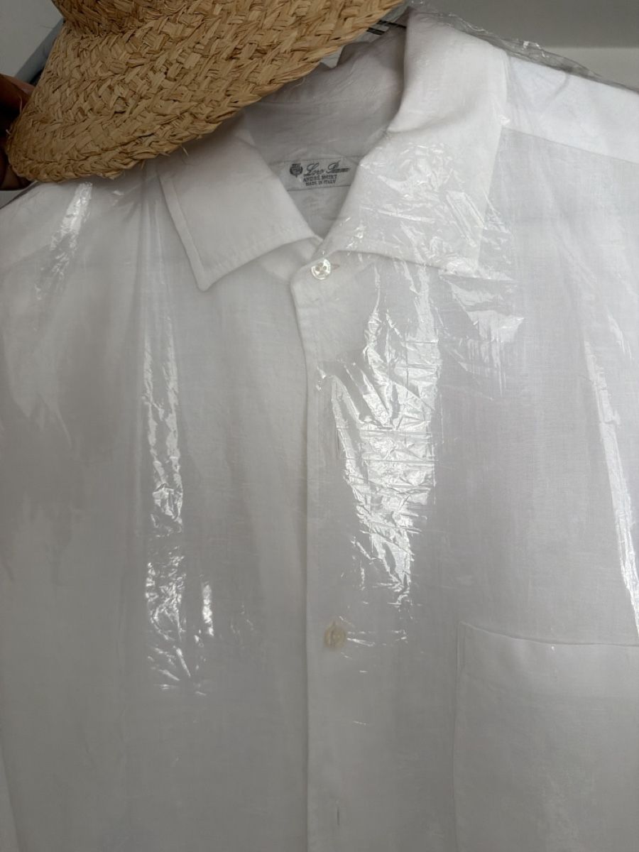 Loro Piana Lotti di vestiti: Loro Piana white linen pair  – Nuovo (secondo la descrizione) da Genève venduto da val_rp9x 1