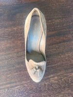 Gianvito Rossi Pumps Wildleder beige mit 12 cm Amsatz