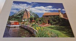 Ravensburger Puzzle 1008 Teile. Malerische Windmühle