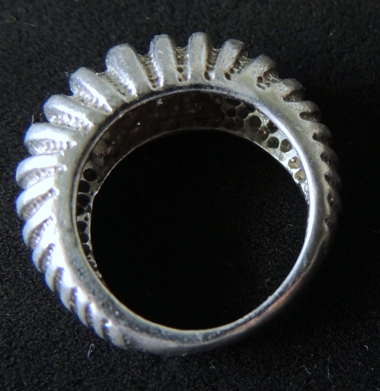 Ringe: Handgearbeiteter Silber 925 Fingerring Stil des Modernismus – Gebraucht aus Waldenburg von schaller707 1