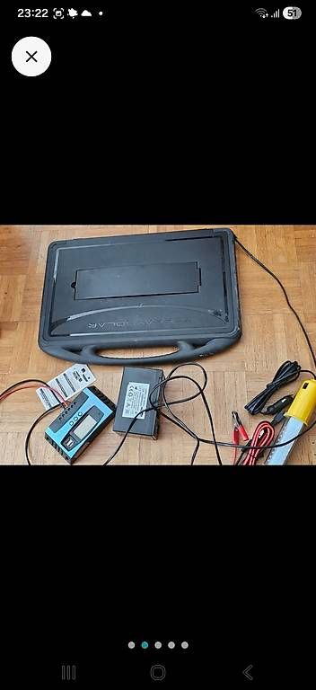 Dispositivi a energia solare: Solarkit 12 V Solar panel Kit – Usato da Zürich venduto da kam_5fdt 3