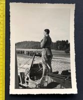 Militärfahrzeug, Jeep im Einsatz der Armee,  ca. 1950