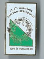 25. St.Gallisches Kantonal-Gesangsfest 1994, Pin