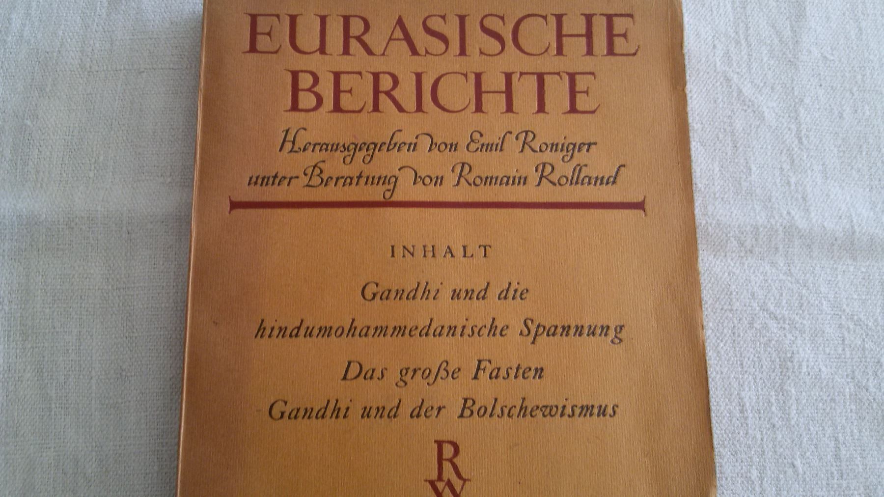 Statuette: Gandhi - Romain Rolland – Usato da Bischofszell venduto da Joachim-115