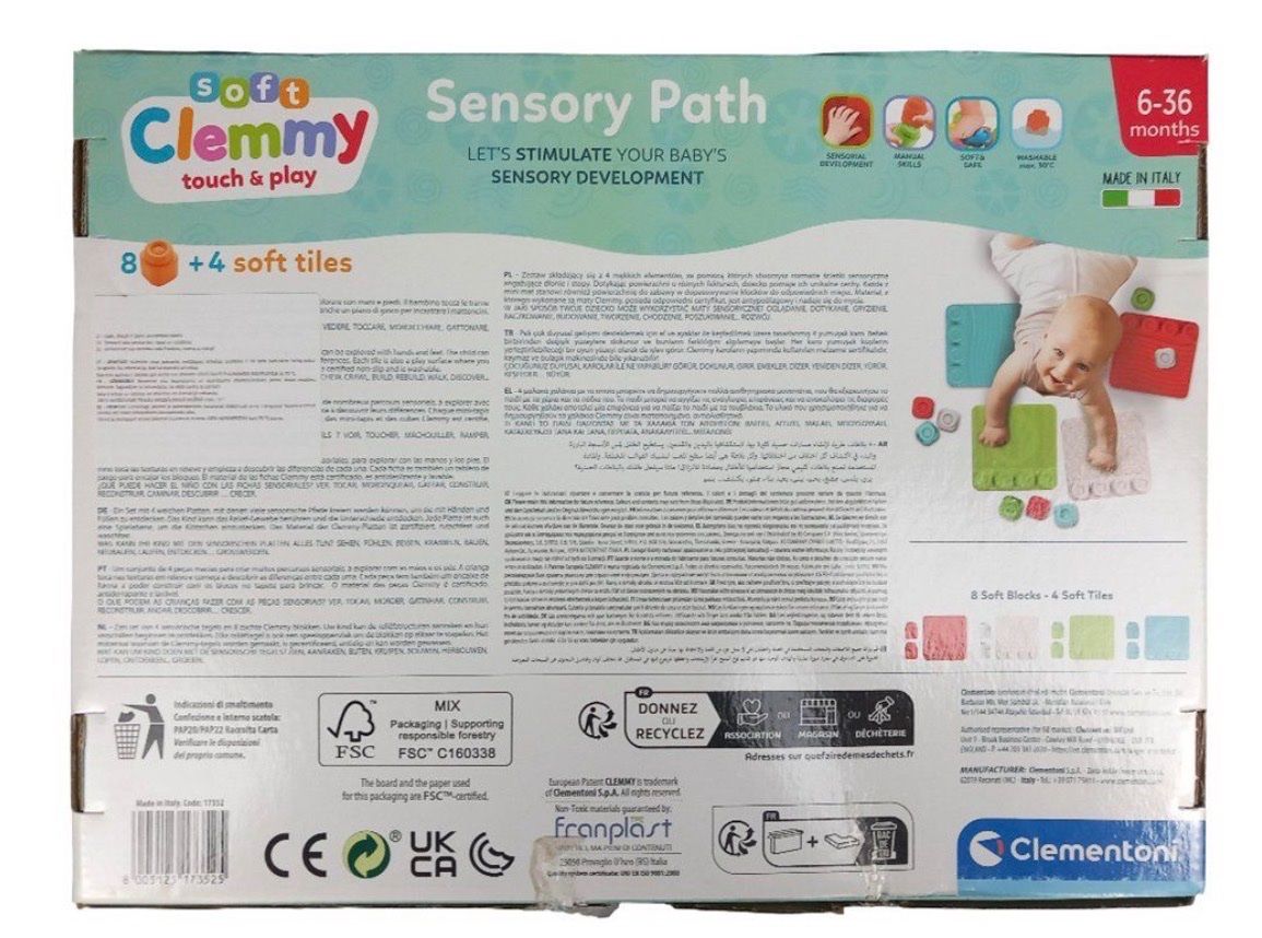 Tappeto da gioco: CLEMENTONI Soft Clemmy - Sensorische Spielmatten – Nuovo (secondo la descrizione) da Rümlang venduto da Jennyanna 1