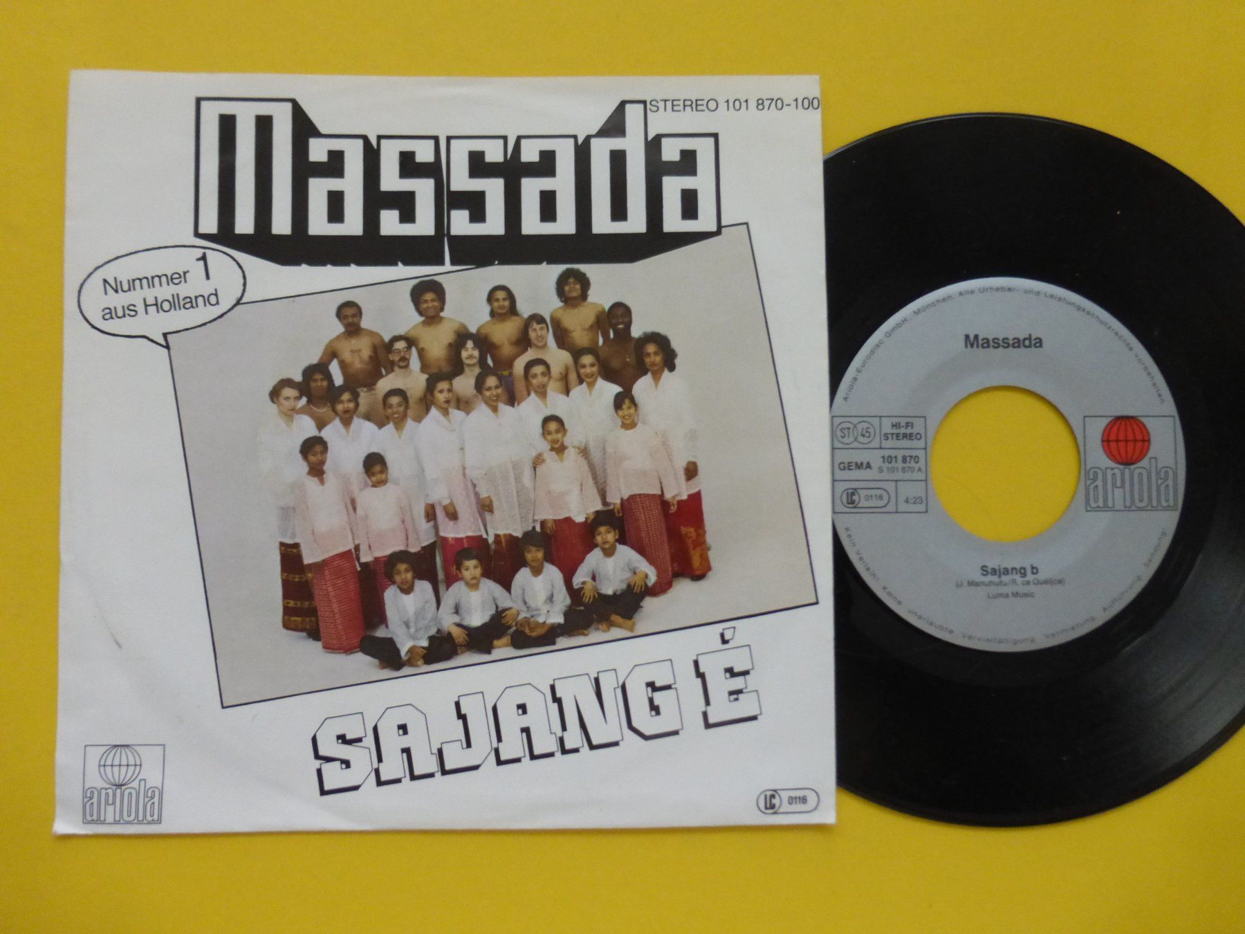 Dischi in vinile: Massada – Sajang É – Usato da Zürich venduto da Swiss57