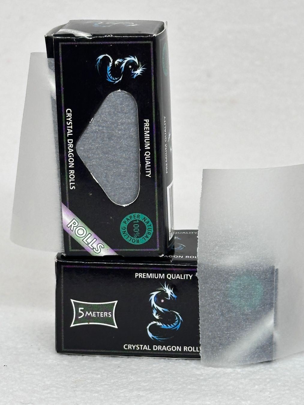 Carta: Rolling paper 5 M Crystal Dragon – Nuovo e nell'imballaggio originale da Elsau venduto da MANWITHVAN 2
