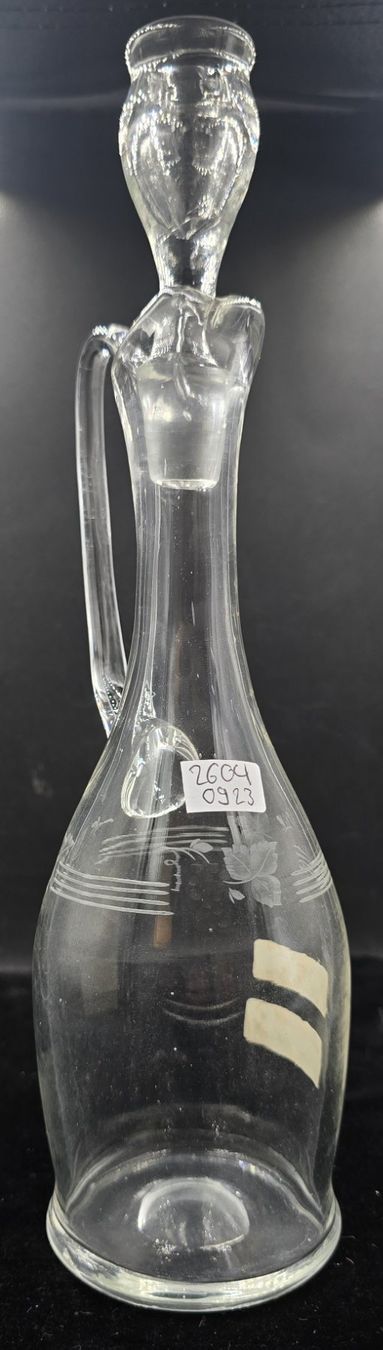 Caraffe: Antike Likörkaraffe mit 6 Gläser ca. 1890 Ja. – Usato da Rorschacherberg venduto da snOOpydOg11