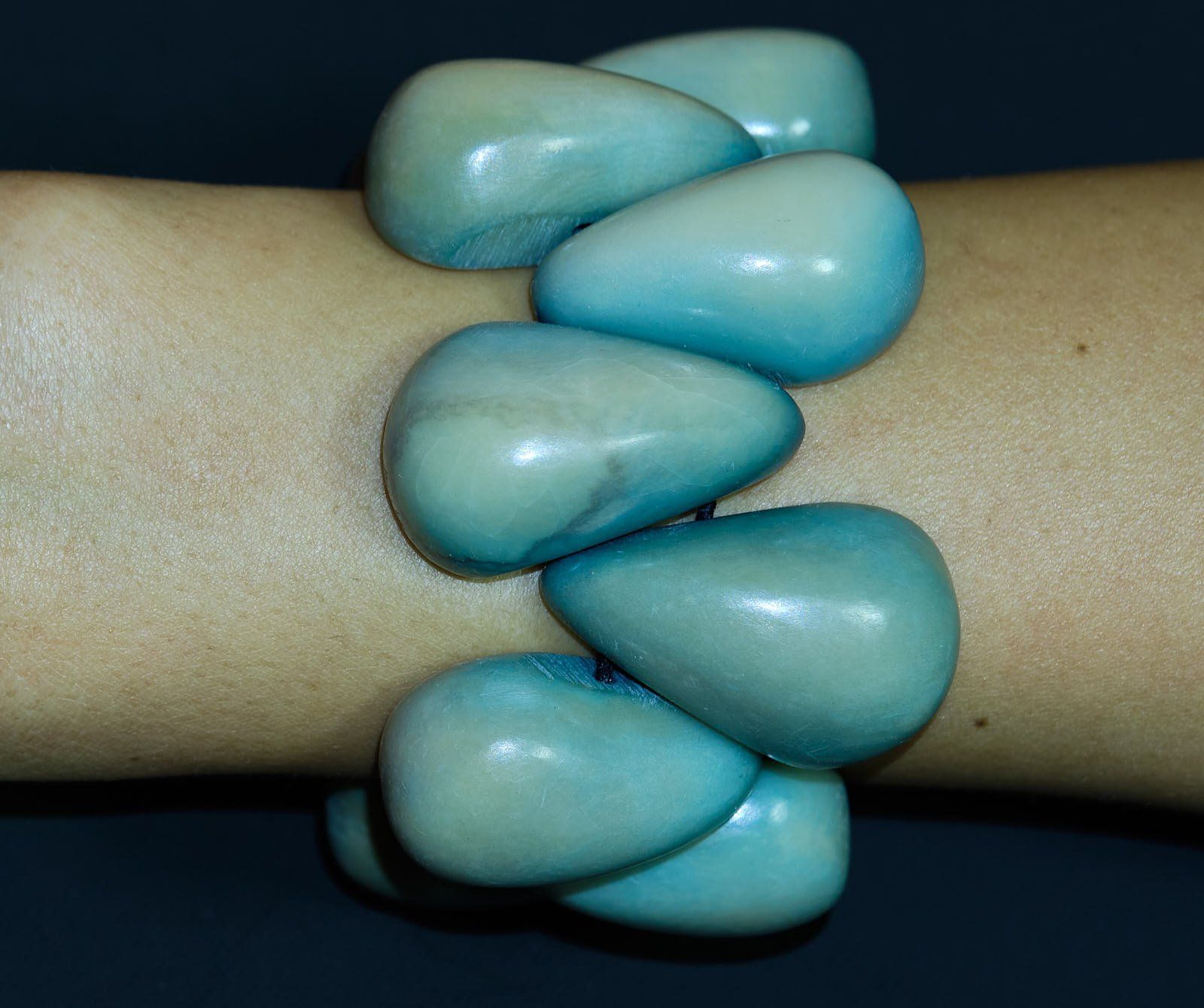 Bracciali & Braccialetti: Bracelet extensible - bleu ciel – Usato da Courtepin venduto da mara_1808