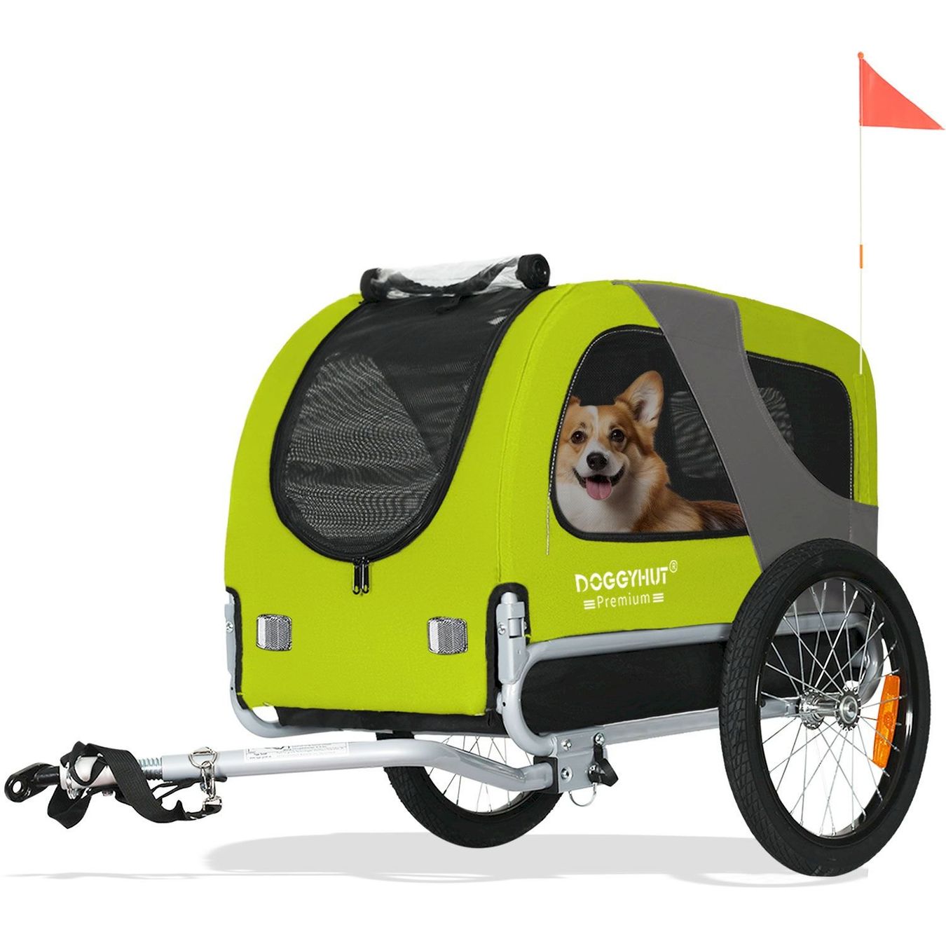 Veloanhänger: DOGGYHUT MEDIUM Hundefahrradanhänger – Neu und originalverpackt aus Bottighofen von zaap
