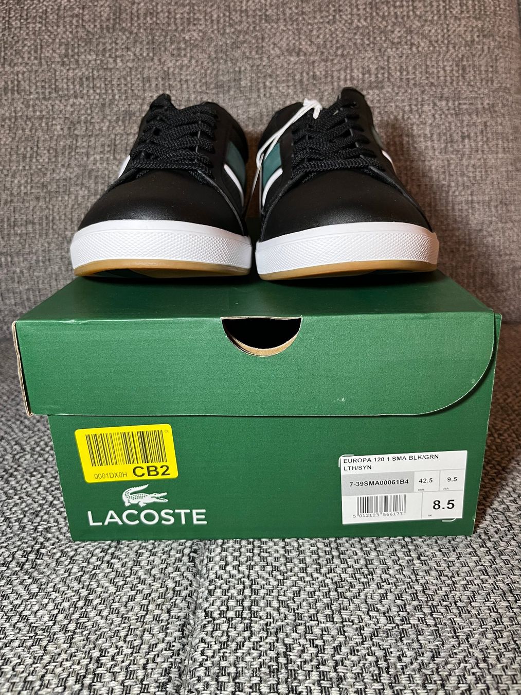 Lacoste Scarpe da uomo: Schwarze Schuhe von LACOSTE Gr. 42 – Nuovo e nell'imballaggio originale da Fribourg venduto da cichlidench 2