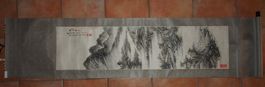 peintures sur rouleaux suspendu montagne paysage chinois?190