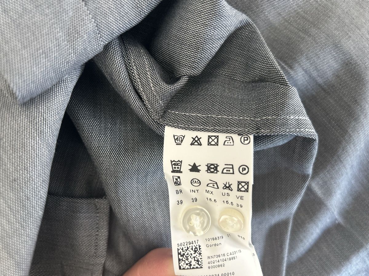 Hugo Boss Hemden: Camicia BOSS taglia 39 – Neu (gemäss Beschreibung) aus Locarno von Matic04 3