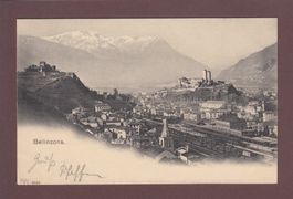 BELLINZONA - Stazione - 1904