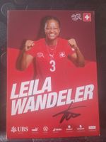 Leila Wandeler - handsignierte SFV Karte - ⚽🏆