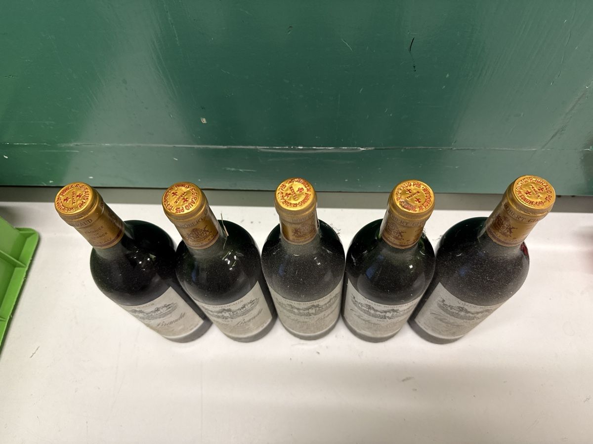 Wein: 5 Flaschen Wein Chateau Branda1983 Bordeaux – Gebraucht aus Hünibach von houi14 1