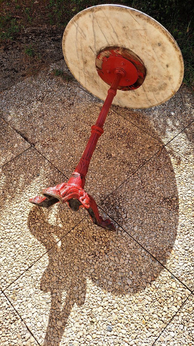 Tavoli: Table de jardin, ancienne – Difettoso da Neuchâtel venduto da Forestmanz 2