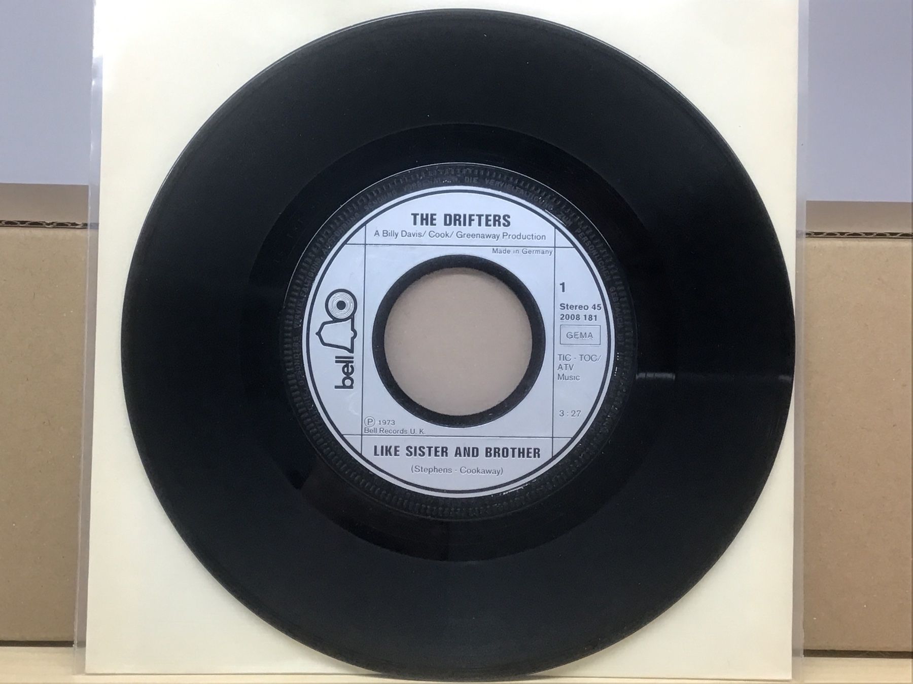 Schallplatten: The Drifters Vinyl Schallplatte 45 – Gebraucht aus Männedorf von Spezial-Modelle