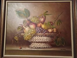 Bild in Öl gemalt"