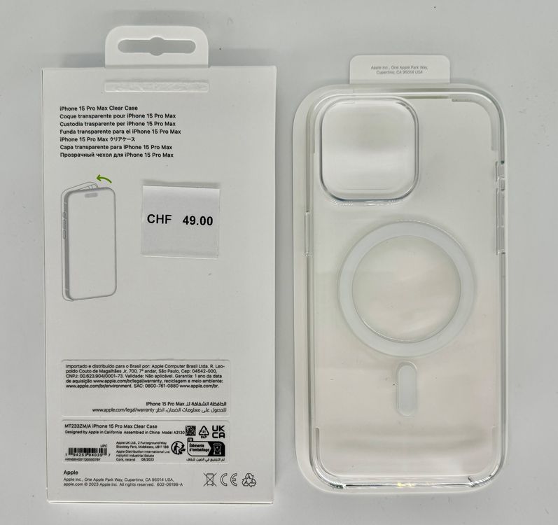 Yhsvie Coque Transparente Pour IPhone 15 Pro Joli Nœud Étui