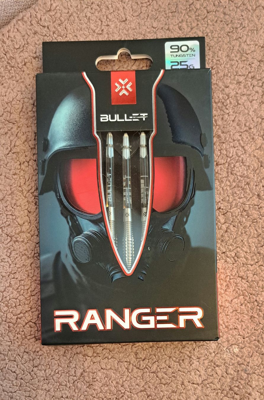 Freccette: Bullet Ranger Steeldarts, 25 Gramm – Nuovo (secondo la descrizione) da Roggwil BE venduto da Beatlemaniac