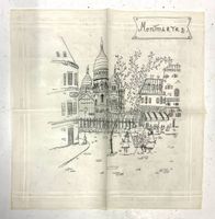 Taschentuch Montmartre