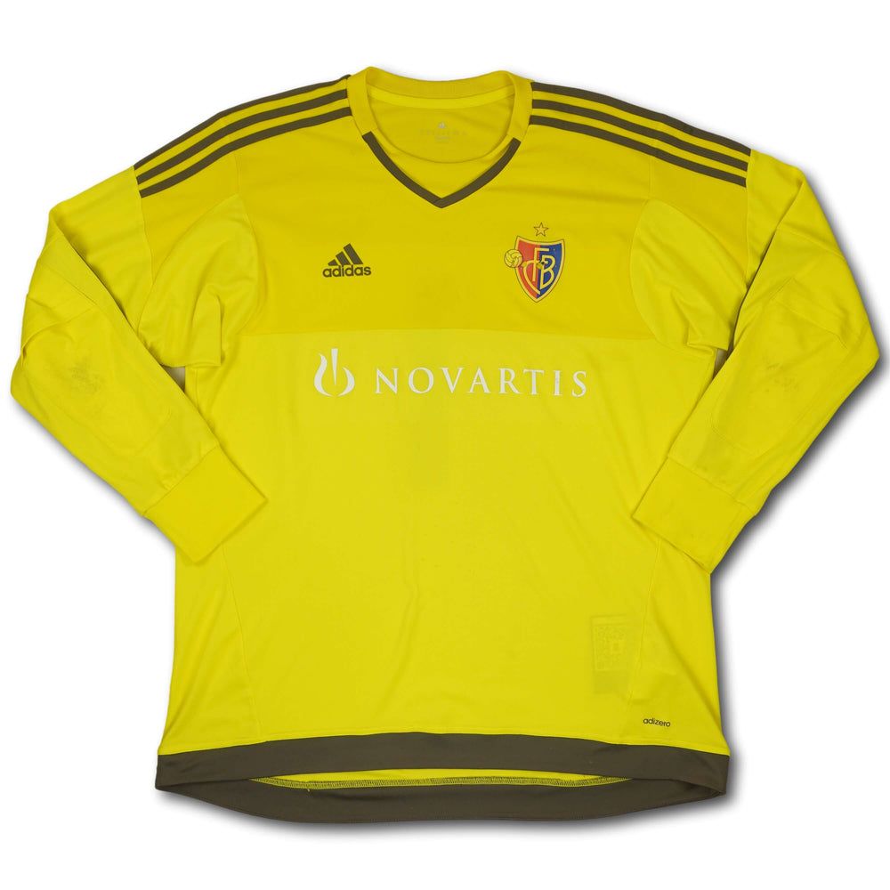 Maglie: FC Basel 2015-16 Trikot torhüter  - #1 - – Usato da Zürich venduto da RetroShirts