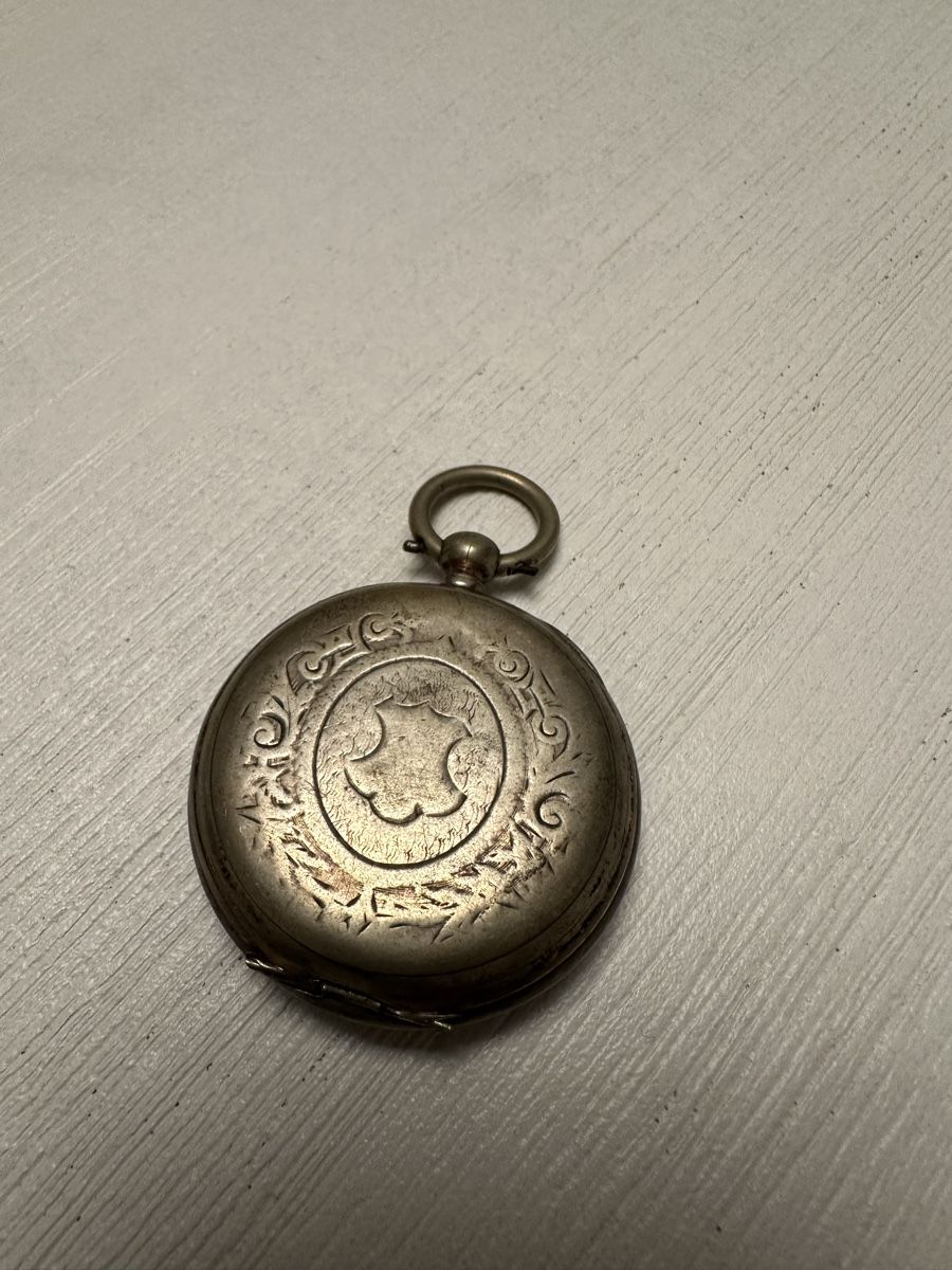 Uhren: Taschenuhr Silber - Emaille-Zifferblatt – Defekt aus Hägendorf von neon09 1