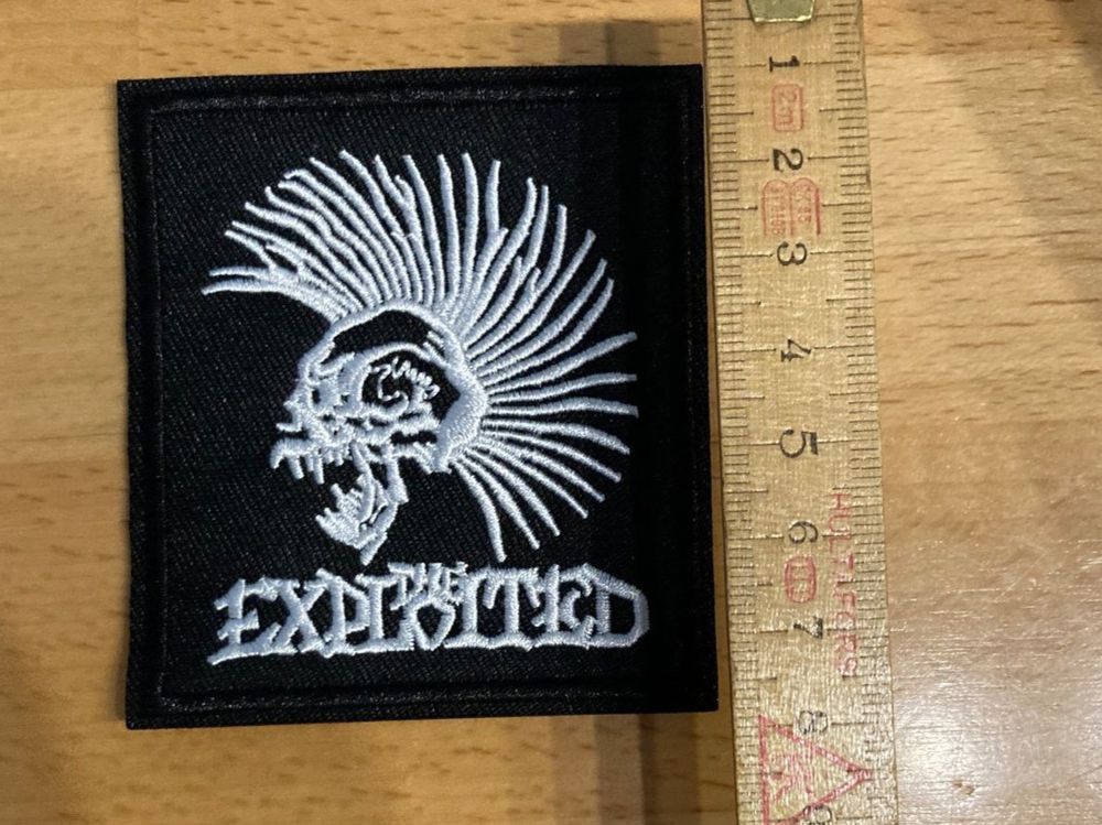 The Exploited Patch Sticker Aufnäher Metal Rock Band (Neu (gemäss ...