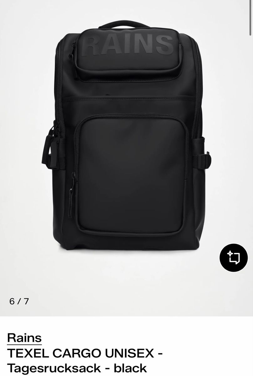 Rains Rucksäcke: RAINS Rucksack - Texel Cargo Back – Neu (gemäss Beschreibung) aus Saland von FabiolaN 1