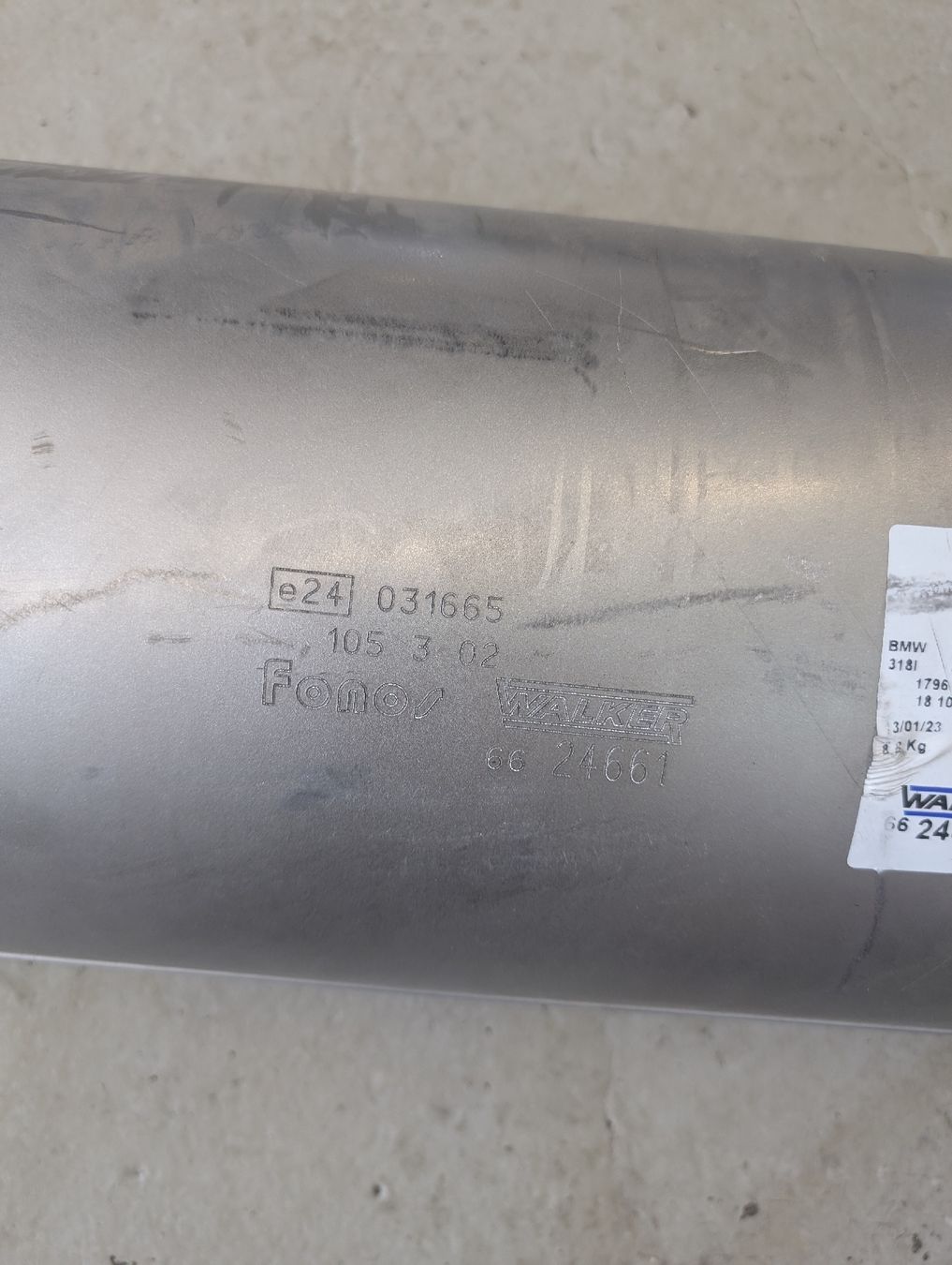 BMW Échappements: Auspuffendtopf BMW 318i e36 – Neuf (Voir description) à Affeltrangen par ste92 1