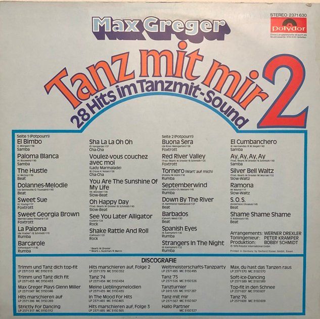 Dischi in vinile: 6x LPs div. Tanzorchester – Usato da Grüningen venduto da azulvinyl 2
