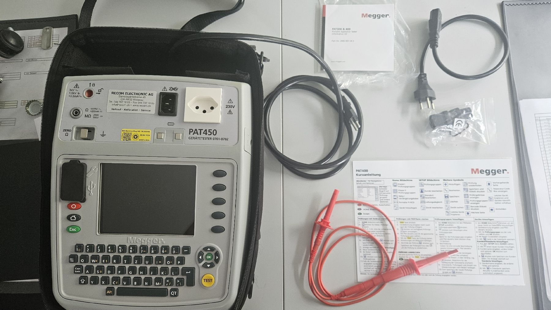 Megger Messen: Megger PAT450 Gerätetester – Neu (gemäss Beschreibung) aus Jenins von joeschi8479 1