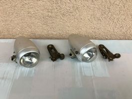 2 x antike Velolampe Oldtimer