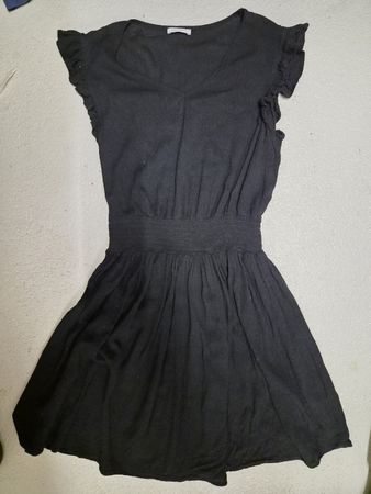 Lascana Sommerkleid Gr. 34, schwarz, Damen, neuwertig
