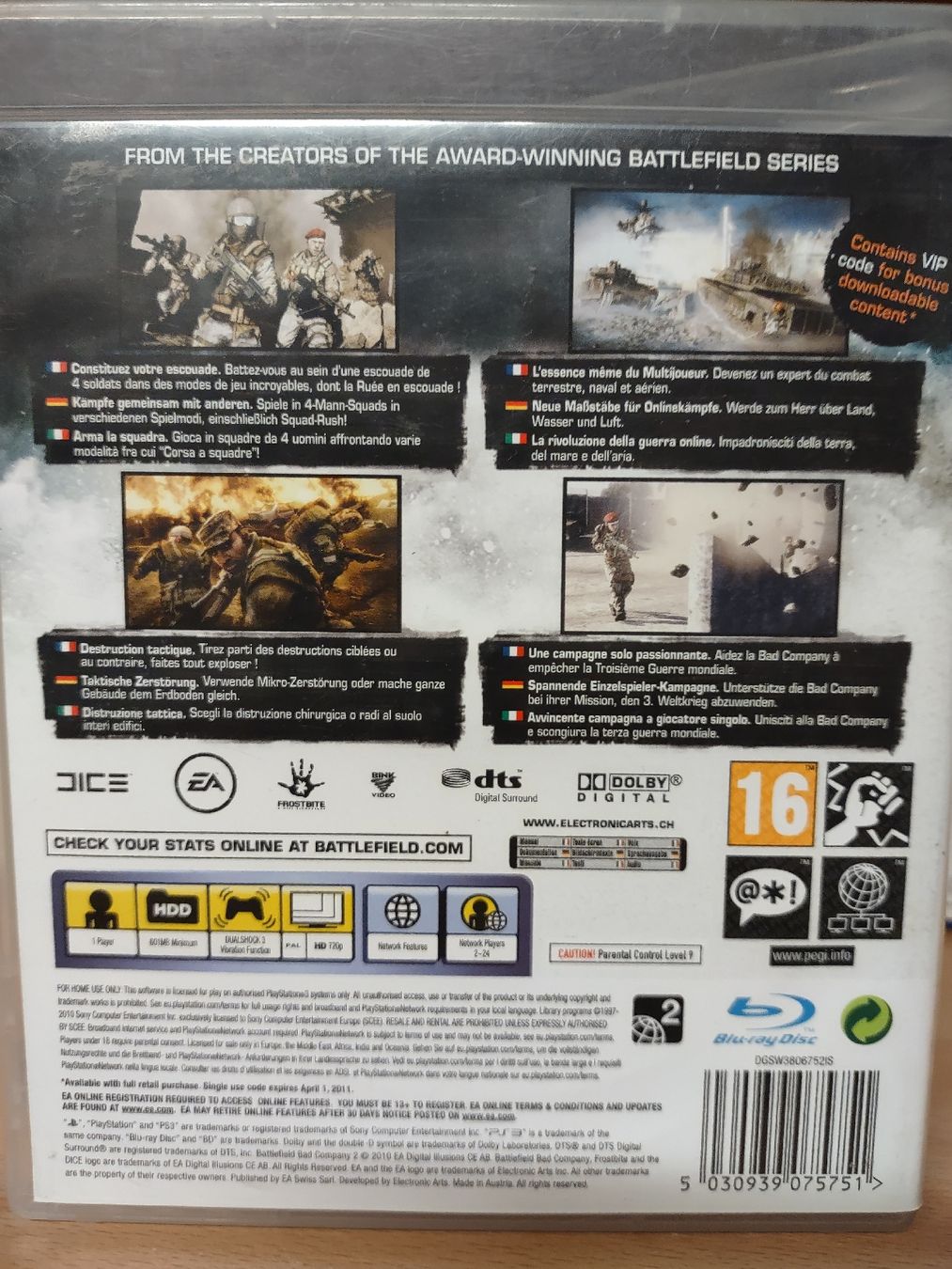 Sony Giochi: Battlefield Bad Company 2 - PS3 - – Usato da fribourg venduto da GameSpot 1