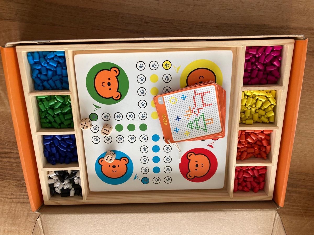 Giochi: Viga Holzspielzeug "Create Pattern", neuwertig, komplett – Nuovo (secondo la descrizione) da Stans venduto da gut_j9ry 1