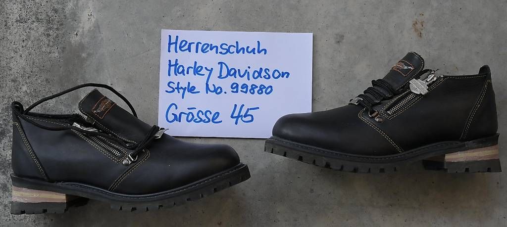Harley-Davidson Herrenschuhe: Harley Davidson, Gr. 45, Style 99880 – Gebraucht aus Dussnang von Mr_lucky