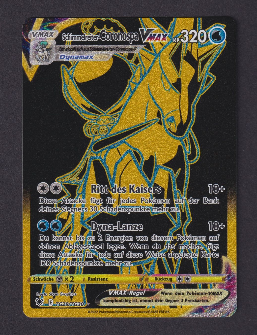 Pokémon Carte collezionabili: Pokémon: Coronospa Vmax - TG29 - DE - NM – Nuovo (secondo la descrizione) da Stans venduto da PokeStore_MY