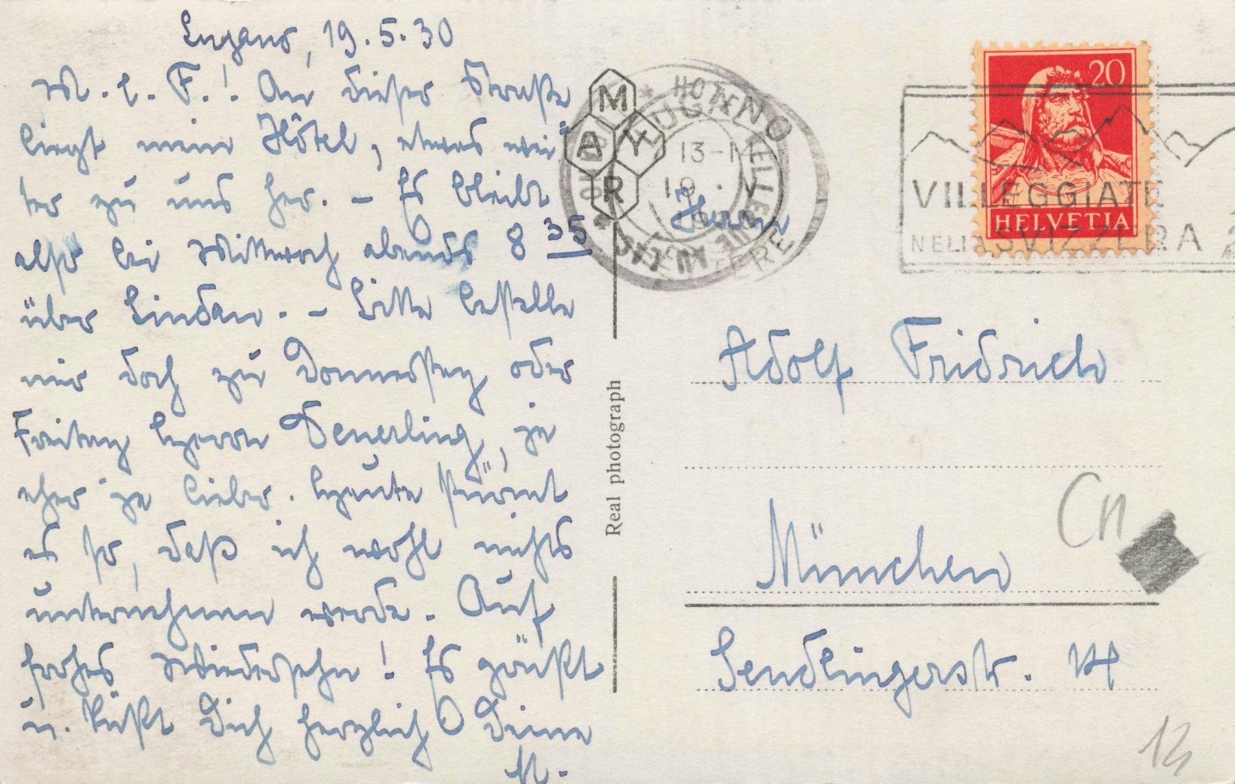 Cartoline postali: Lugano Tram – Usato da Biasca venduto da Blenio71 1