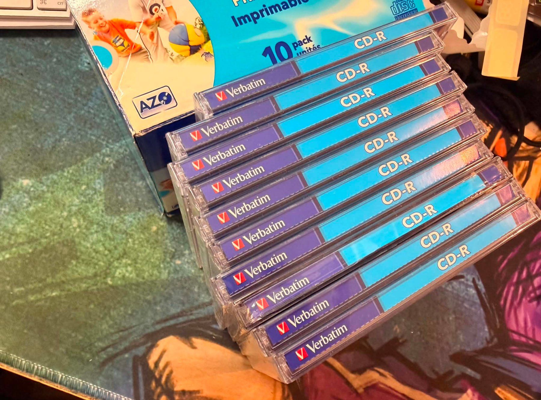 CD & DVD vergini: Verbatim CD-R Printable 700MB NEW 10x – Nuovo e nell'imballaggio originale da Giubiasco venduto da Ticinerd 1